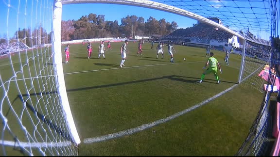 ¡Misael Aguirre tuvo el primero ante Gimnasia (M)!