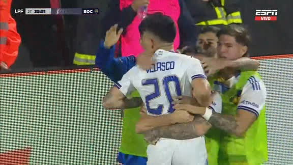 ¡2-2! Zurdazo de Velasco para que Boca empate ante Newell's