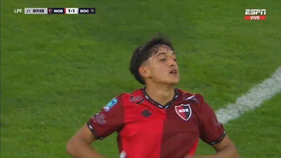 ¡Era un golazo! Guch tuvo el segundo de Newell's