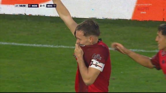 Gol do Newell's! Luca Regiardo acerta lindo chute e vira contra o Boca Jrs pelo Campeonato Argentino