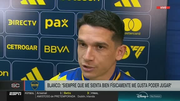 Blanco: "Necesitábamos el triunfo para arrancar en el torneo de una vez por todas"