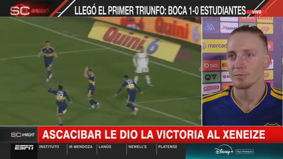 Ascacibar: "Generamos situaciones, hay que seguir por este camino"