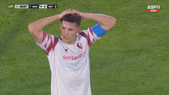 Gran reacción de Montero para negarle el gol a Carrillo