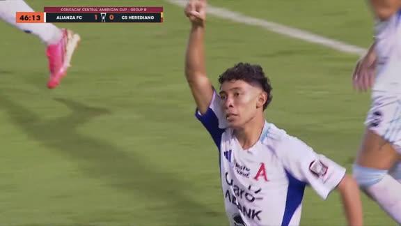 ¡GOOOL DE ALIANZA! David León anota al 46 ante CS Herediano