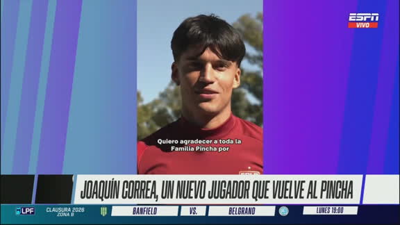 Bienvenido de nuevo: Estudiantes anunció el regreso de Joaquín Correa