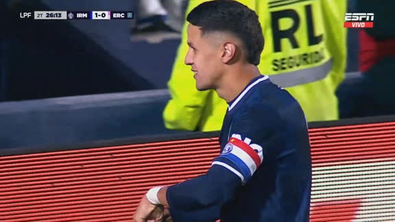 ¡Abrió el pie y el marcador! Arce marcó para Independiente Rivadavia en Córdoba