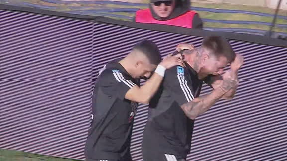 Definición de Antony Alonso para el 2-0 de Riestra ante Estudiantes