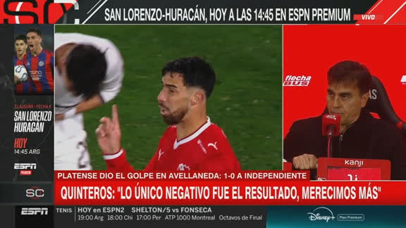 Quinteros: "Entiendo el enojo y la angustia de la gente"