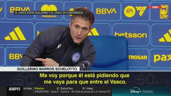 "¡Ahí está el Vasco!": Divertido momento entre Guillermo y Arruabarrena