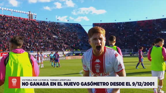 Pitazo final y festejo de Huracán: así fue el cierre en el Nuevo Gasómetro