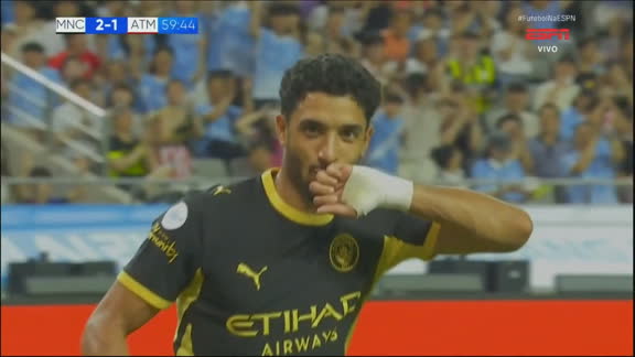 Gol do Manchester City! Marmoush faz o segundo e vira contra o Atlético de Madrid em amistoso; VEJA