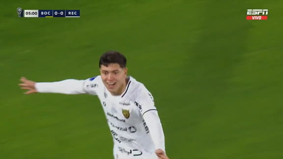 Sorpresa en Parque Patricios: Pedro Ríos puso el 1-0 ante Boca en la Sudamericana
