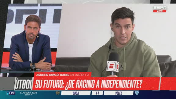 Agustín García Basso: "Independiente se comunicó con mi representante"