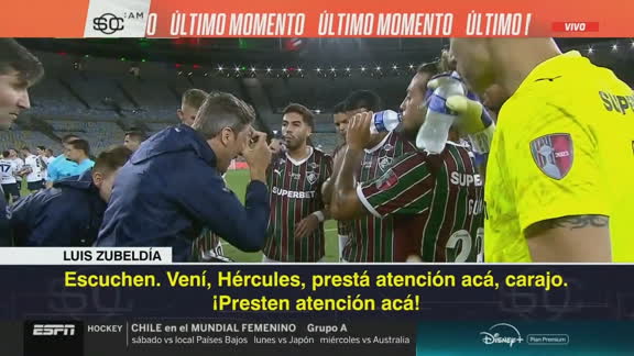 Zubeldía no es más el DT de Fluminense