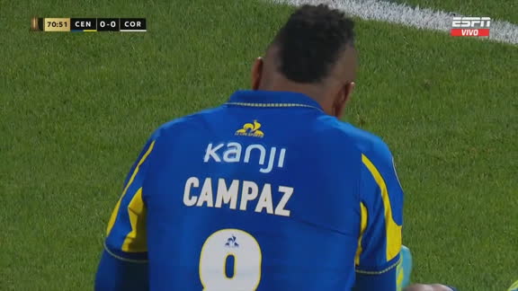 ¡Lo gritaron todos! Campaz tuvo el primero de Central