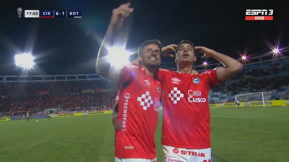 ¡Hat-trick y 6 a 1! Succar y un testazo de pique al suelo ante Botafogo