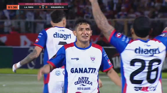 ¡GOOOL DE FIRPO! Diego Ortez marca el 3 a 0 ante Diriangén al 52'
