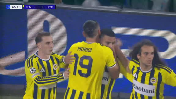 ¡Golazo absoluto de Mason Greenwood para Fenerbahce!