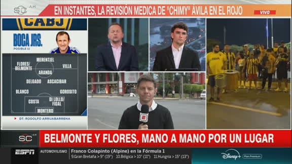 ¿Quién reemplaza a Paredes y como formará Boca en su visita a Recoleta?