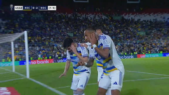 Boca liquidó el encuentro: Villa firmó el 5-1 en el global ante Recoleta