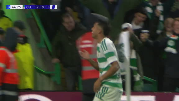 ¡Estás intratable, Camilo! Durán y otro golazo para el 3-0 del Celtic