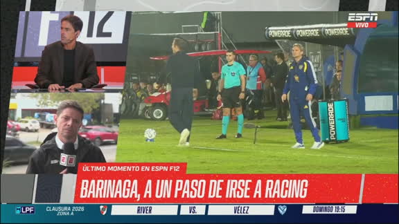 Barinaga, muy cerca de ser refuerzo de Racing