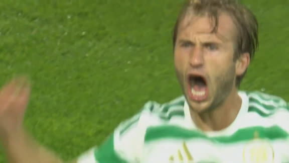 ¡Golazo de Nygren para el 1-0 del Celtic ante LASK Linz en la ida de los Playoffs!