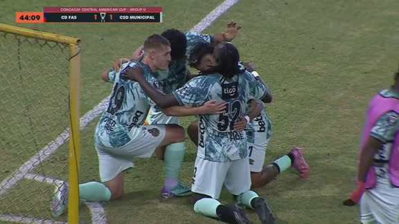 ¡GOOOL DE MUNICIPAL!  Cristian Hernández de penal anota el 1 a 1 ante FAS al 44'