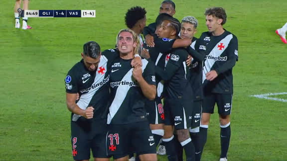 ¡Entró con gol! Spinelli festejó y puso el 4 a 1 de Vasco da Gama en Paraguay