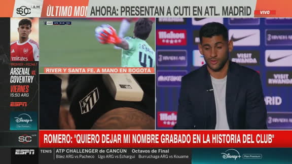 Cuti Romero: "A Julián lo veo muy metido y con ganas"