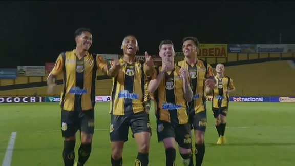 Gol do Novorizontino! Patrick completa jogada ensaiada de escanteio e marca contra o América-MG; VEJA