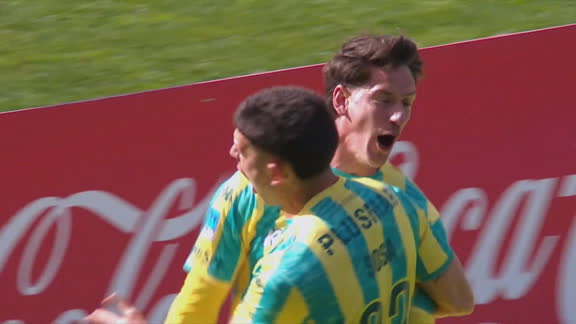 ¡En las alturas ganó Vombergar! Aldosivi se puso en ventaja en Mar del Plata