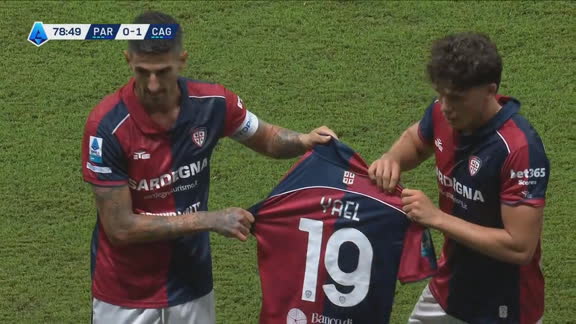 ¡Tremendo bombazo de Alessandro Romano y 1-0 para Cagliari!