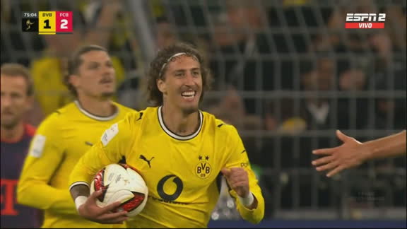 ¡Hay partido! Fábio Silva descontó para Borussia Dortmund