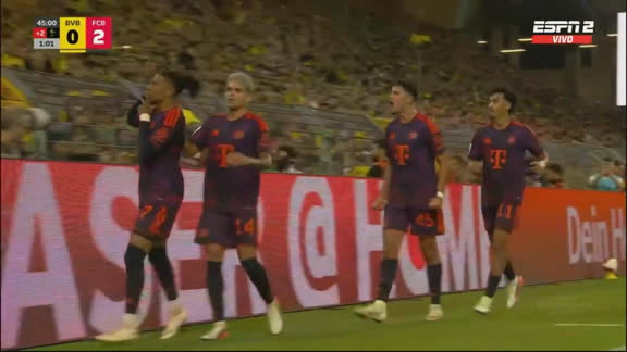 ¡Definición de Olise y 2-0 para Bayern Munich!