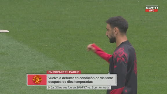 Bruno, de arranque en el United para visitar a Hull