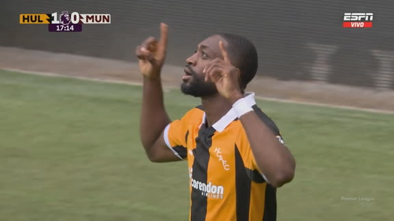 ¡Gol del Hull City! Ajayi y el 1-0 ante el Manchester United