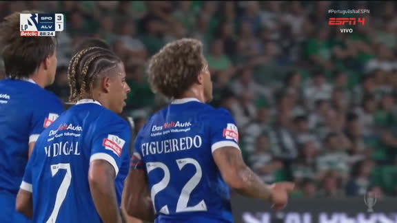 Ainda dá? Figueiredo marca para o Alverca e diminui contra o Sporting pelo Campeonato Português; VEJA