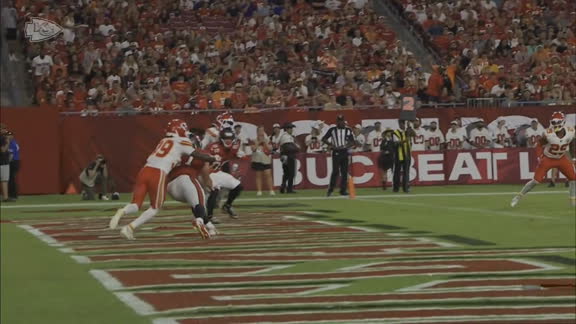 ¡Touchdown de Tampa Bay! Ko Kieft los mete al juego ante Chiefs