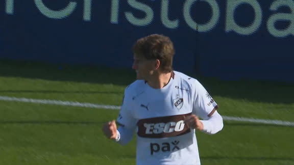 Retamar no perdonó y empató el partido para Platense