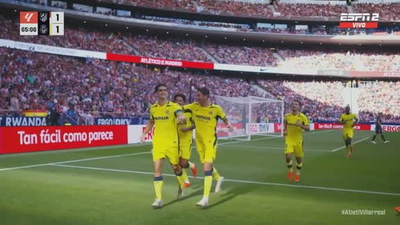 Gerard Moreno cambió penal por gol y empató el partido para Villarreal