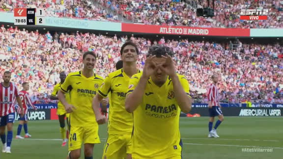 Mikautadze no falló y lo dio vuelta ante Atlético Madrid