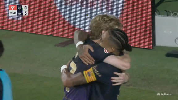 ¡Doblete de Raphinha encamina la goleada del Barça!