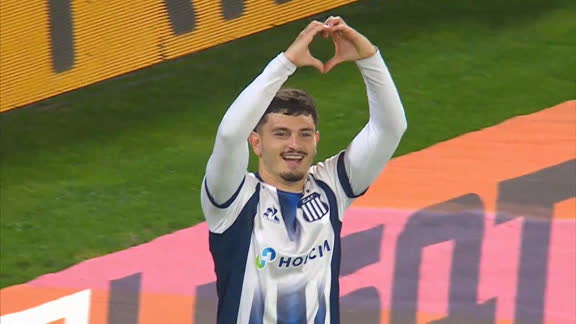 ¡Álvarez puso el 1-0 para Talleres contra Rosario Central!