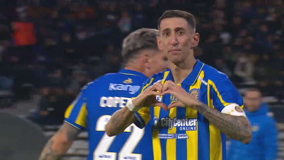 ¡Golazo de Di María y emotivo festejo para el 2-2!
