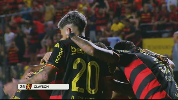 Gol do Sport! Clayson recebe na área, bate cruzado e faz 2 a 0 contra o América-MG; VEJA
