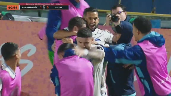 ¡GOOOL DE CARTAGINÉS! Geancarlo Castro anota el 1 a 0 ante FAS al 61'