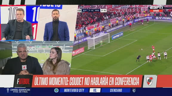 Se suspendió la conferencia de prensa de Coudet