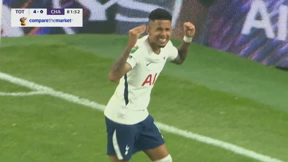¡A pagar con golazos: Savinho marcó el cuarto de los Spurs!
