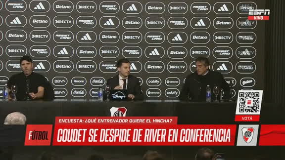 Di Carlo: "Coudet nos expresó su voluntad de dar un paso al costado"